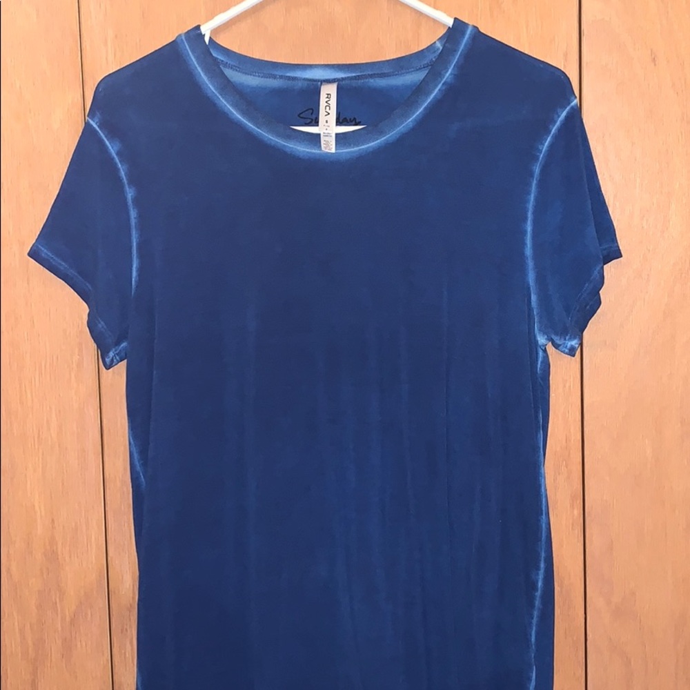 RVCA Open back tee! Size small